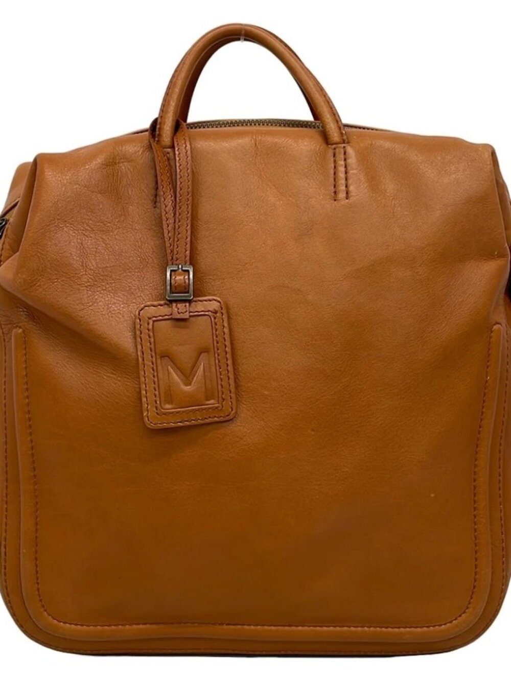 Motherhouse Light Brown Leather Backpack